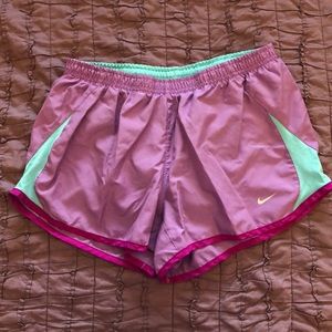 Fuscia Nike Running Shorts